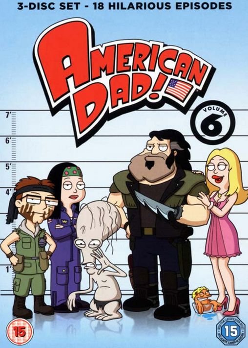 American Dad! - Sæson 6 -  - Elokuva -  - 5707020502549 - tiistai 6. joulukuuta 2011