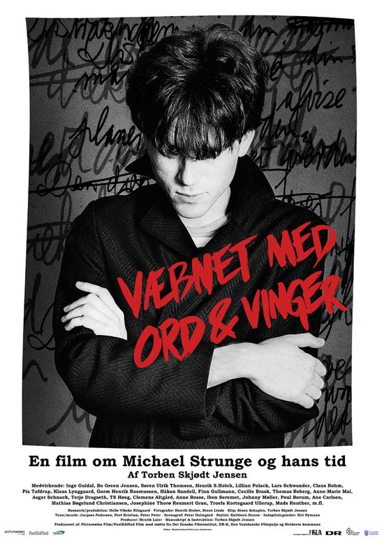 Cover for Michael Strunge · Væbnet med ord &amp; vinger (DVD) (2018)