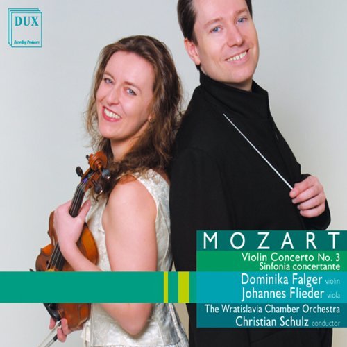 Cover for Mozart / Falger / Wratislavia Chamber Orchestra · Violin Concerto No 3 / Sinfonia Concertante (CD) (2004)