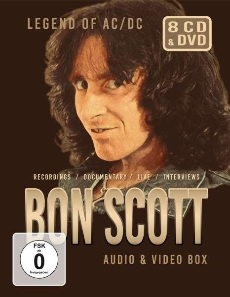 Cover for AC/DC · Bon Scott Audio &amp; Video Box (8 Discs -7cd+dvd) (CD) (2021)