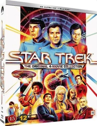 Cover for Star Trek · Star Trek The Originals 4-Movie Collection (4K Ultra HD/BD) (2021)