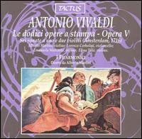 Cover for Vivaldi / Martini / Talo / Carbolini / Filarmonici · Sonatas for 1 &amp; 2 Violins Op 5 (CD) (1995)