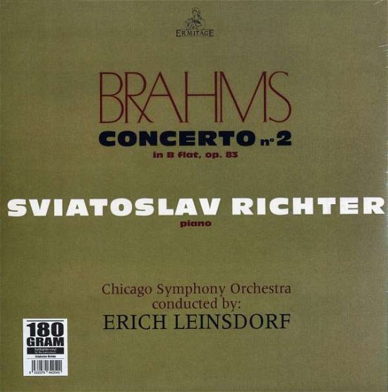 Cover for Johannes Brahms · Concerto No 2 (LP) (2015)