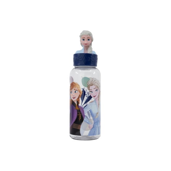 Cover for Stor · Stor - Water Bottle W/3d Figurine 560 Ml - Frozen (088808723-74854) (Toys)