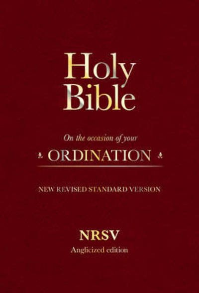 Cover for John Pritchard · Holy Bible: Ordination Gift Edition (Leather Book) [NRSV Anglicized edition] (2015)