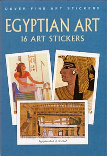 Egyptian Art: 16 Art Stickers: 16 Art Stickers - Dover Art Stickers - Anna Samuel - Merchandise - Dover Publications Inc. - 9780486413549 - 28. mars 2003