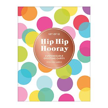 Cover for Galison · Hip Hip Hooray DIY Notecard Folio (Flashcards) (2019)