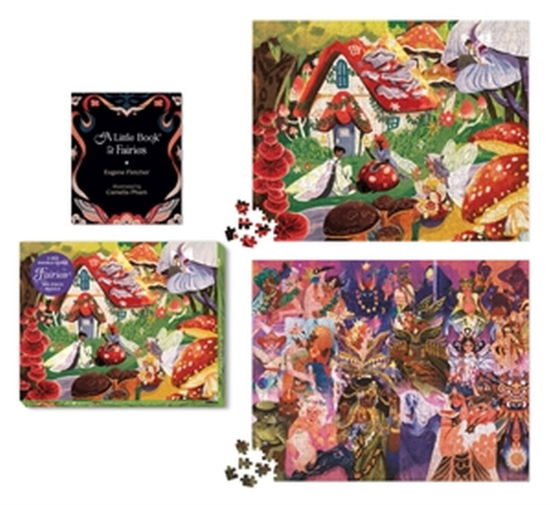 Fairies 2-in-1 Double-Sided 500-Piece Puzzle - Eugene Fletcher - Books - Running Press,U.S. - 9780762483549 - July 27, 2023