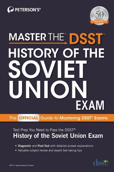 Cover for Peterson's · Master the DSST History of the Soviet Union Exam (Taschenbuch) (2020)