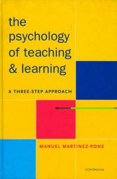 Cover for Manuel Martinez-Pons · Psychology of Teaching and Learning: A Three Step Approach (Gebundenes Buch) (2001)