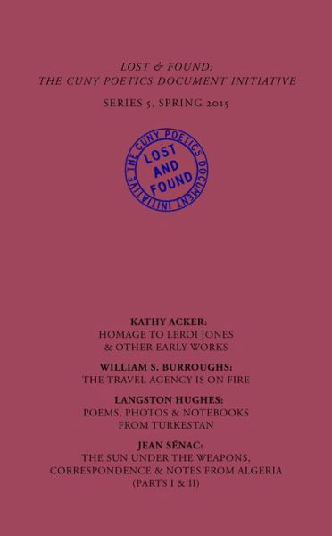 Cover for Kathy Acker · Lost &amp; Found (Paperback Book) (2015)