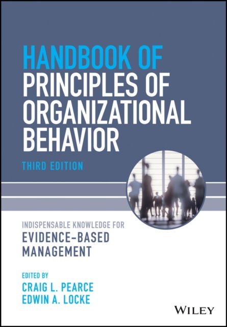 Cover for EA Locke · Principles of Organizational Behavior: The Handbook of Evidence-Based Management (Paperback Bog) (2023)