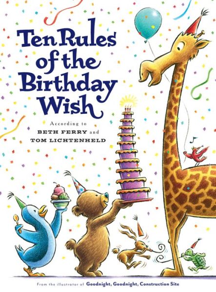 Cover for Beth Ferry · Ten Rules of the Birthday Wish (Hardcover Book) (2019)