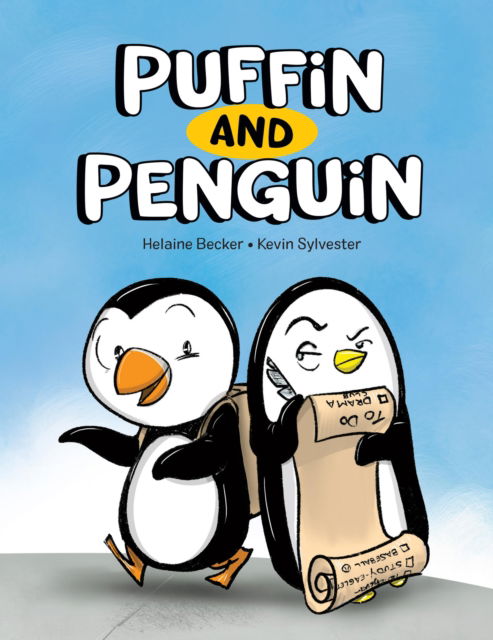 Cover for Helaine Becker · Puffin and Penguin (Hardcover Book) (2024)