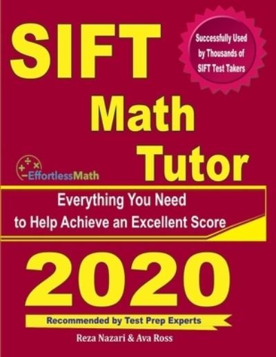 Cover for Ava Ross · SIFT Math Tutor (Paperback Book) (2020)
