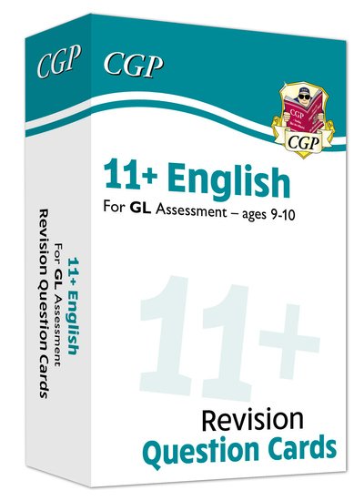 Cover for CGP Books · 11+ GL Revision Question Cards: English - Ages 9-10 - CGP GL 11+ Ages 9-10 (Hardcover bog) (2020)