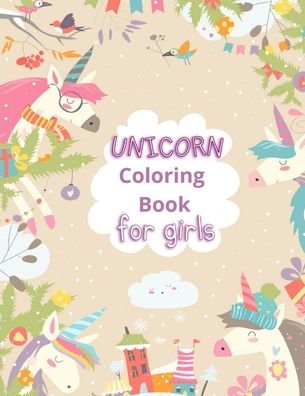 Cover for Joana Kirk Howell · Unicorn Coloring Book for Kids (Paperback Bog) (2021)