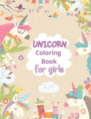 Cover for Joana Kirk Howell · Unicorn Coloring Book for Kids (Paperback Book) (2021)