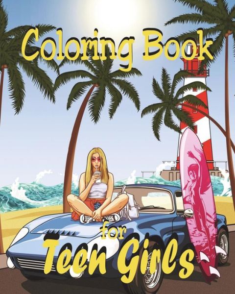 Cover for Alex Dee · Coloring Book - for Teen Girls (Book) (2017)