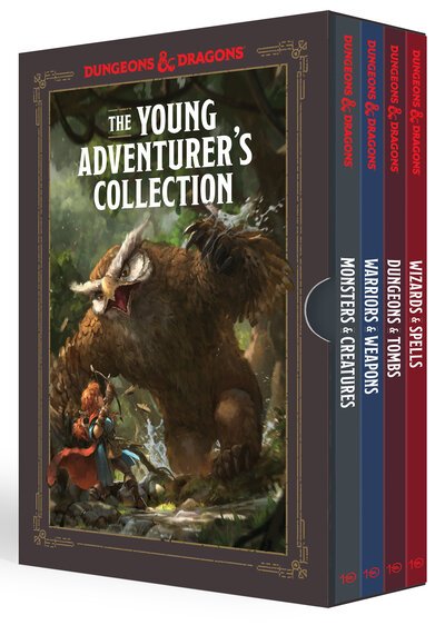 Cover for Jim Zub · The Young Adventurer’s Collection: Monsters and Creatures, Warriors and Weapons, Dungeons and Tombs, Wizards and Spells (N/A) (2020)