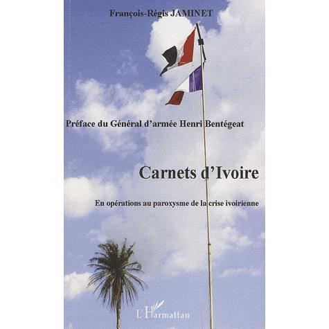 Cover for François-Régis Jaminet · Carnets d'Ivoire (Paperback Book) (2020)