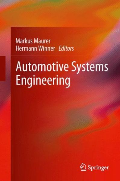 Cover for Markus Maurer · Automotive Systems Engineering (Gebundenes Buch) [2013 edition] (2013)