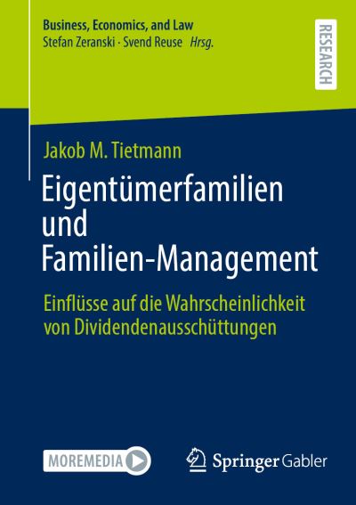 Jakob Tietmann · Eigentümerfamilien und Familien-Management (Buch) (2024)