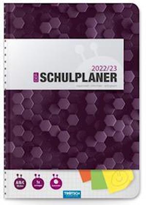 Trötsch Schulplaner Lila 2022/2023 - Trötsch Verlag GmbH - Książki - Trötsch Verlag GmbH - 9783965526549 - 1 maja 2022