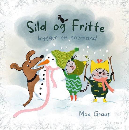 Cover for Moa Graaf · Sild og Fritte bygger en snemand (Inbunden Bok) [1:a utgåva] (2023)