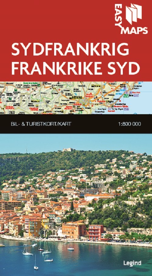 Cover for Legind A/S · Easy Maps - Lande og regioner: Easy Maps - Sydfrankrig (Map) [1st edition] (2015)