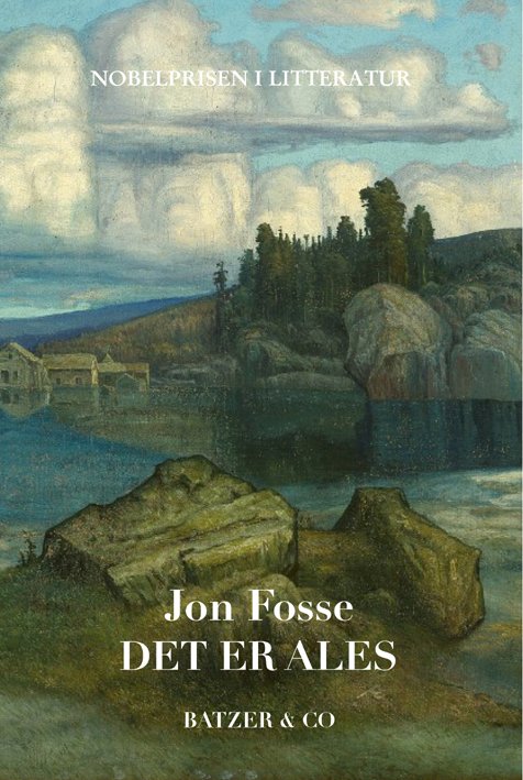 Cover for Jon Fosse · Det er Ales (Sewn Spine Book) [2nd edition] (2024)