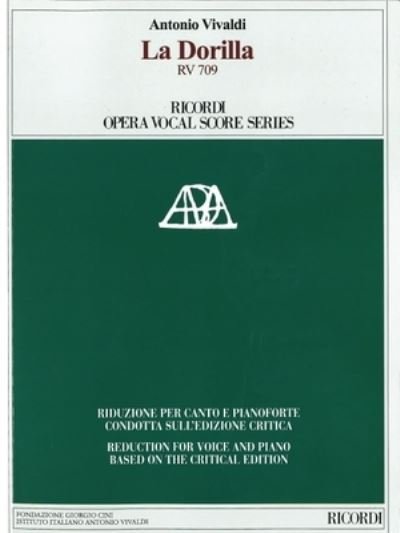 Cover for Antonio Vivaldi · La Dorilla RV 709 - Reduction for Voice and Piano based on the Critical Edition (Pocketbok) [English And Italian edition] (2020)