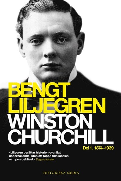 Cover for Bengt Liljegren · Winston Churchill. Del 1, 1874-1939 (Paperback Book) (2017)