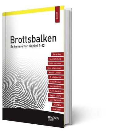 Cover for Brottsbalken : en kommentar. Kapitel 1?12 (del 1) (Bok) (2018)