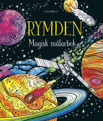 Cover for Brendan Kearney · Rymden - Magisk målarbok (Book) (2021)