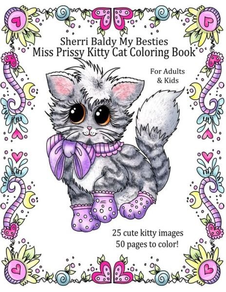 Cover for Sherri Ann Baldy · Sherri Baldy My Besties Miss Prissy Kitty Cat Coloring Book (Taschenbuch) (2020)
