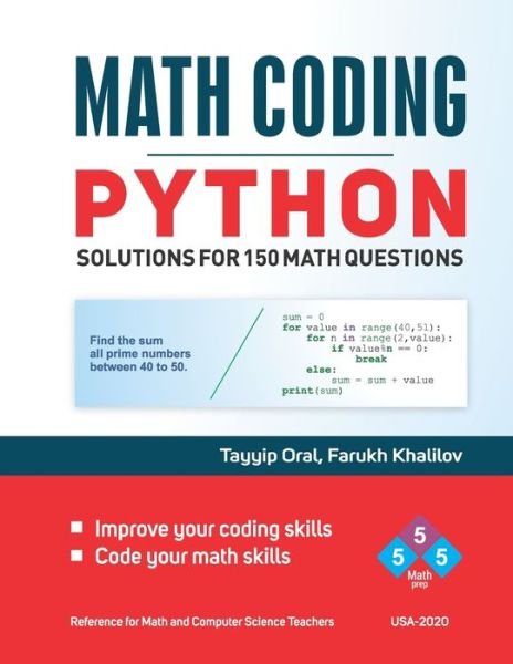 Cover for Farukh Khalilov · Math Coding (Paperback Book) (2020)