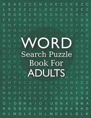 Cover for Word Search Book · Word Search Puzzle Book for Adults (Paperback Bog) (2020)
