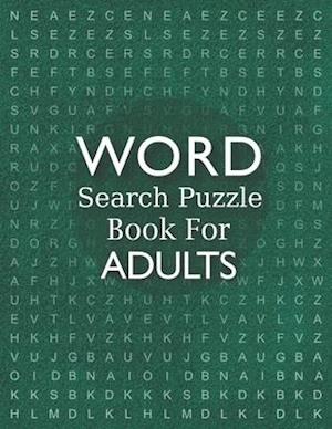 Cover for Word Search Book · Word Search Puzzle Book for Adults (Paperback Bog) (2020)