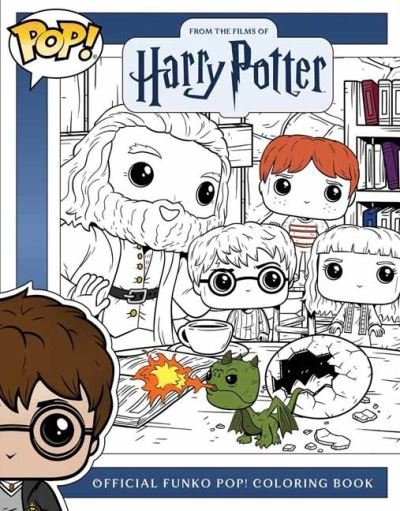 Cover for Insight Editions · Official Funko Pop Harry Potter Coloring Book (Pocketbok) (2024)