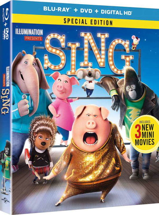 Cover for Sing · Sing (USA Import) (Blu-Ray) (2017)