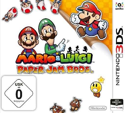 Mario & Luigi,Paper Jam.N3DS.2232040 -  - Bøker -  - 0045496529550 - 4. desember 2015