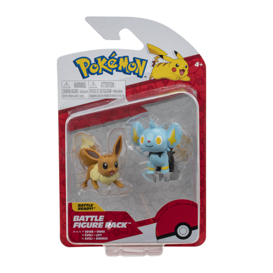 Battle Figure Pack - Eevee, Shinx - Pokemon - Otros -  - 0191726424550 - 