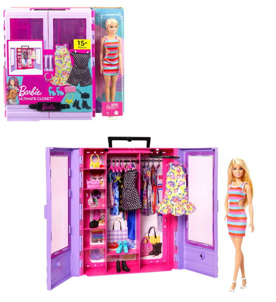 Barbie Ultimate Closet and Doll 2 - Barbie - Fanituote -  - 0194735089550 - maanantai 19. syyskuuta 2022