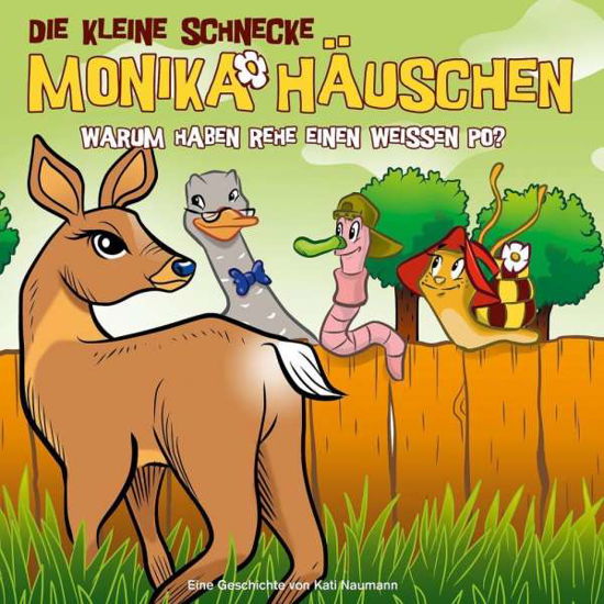 Cover for Die Kleine Schnecke Monika Häuschen · 50: WARUM HABEN REHE EINEN WEIßEN PO? (CD) (2017)