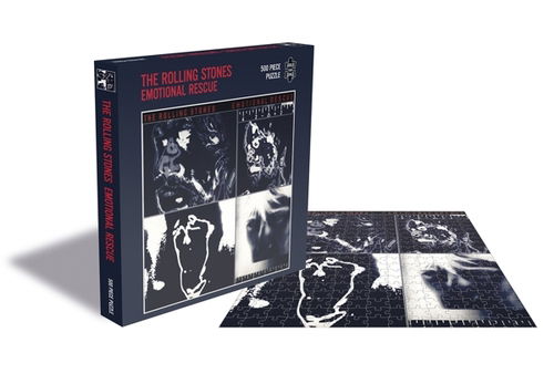 Rolling Stones Emotional Rescue (500 Piece Jigsaw Puzzle) - The Rolling Stones - Lautapelit - ZEE COMPANY - 0803343256550 - tiistai 1. syyskuuta 2020