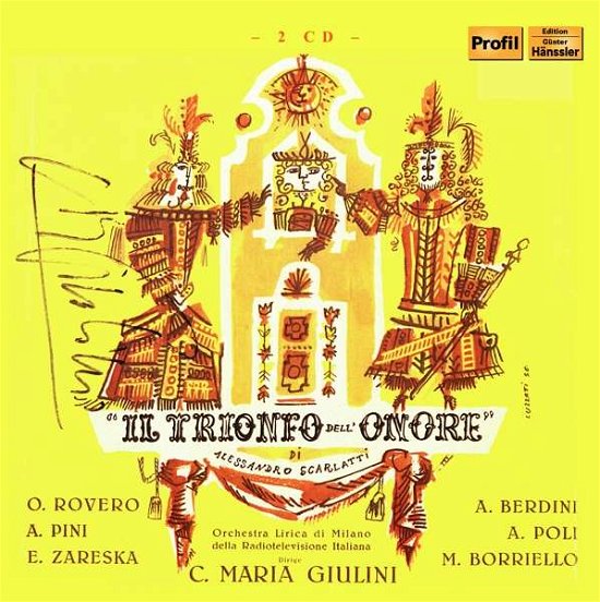 Cover for Scarlatti · Lirica Di Milanogiulini (CD) (2016)