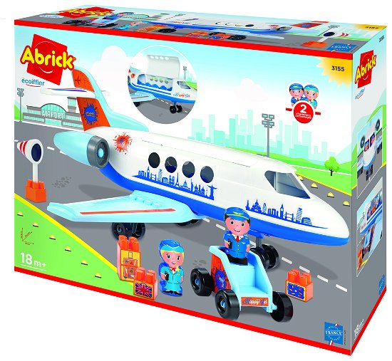 Flyvemaskine m/figurer og tilbehør - Abrick - Merchandise -  - 3280250031550 - 12. juli 2022