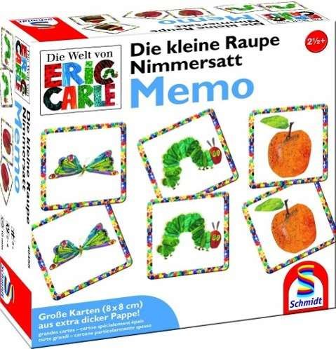Kinderspiel Lizenz · Kl.Raupe Nimmersatt (Spiel)Memo.40455 (Bog) (2009)