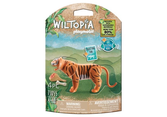 Cover for Playmobil · Playmobil Wiltopia Tijger - 71055 (Spielzeug)